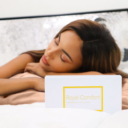 Royal Comfort Pure Mulberry Silk Pillowcase