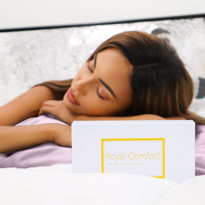 Royal Comfort Pure Mulberry Silk Pillowcase