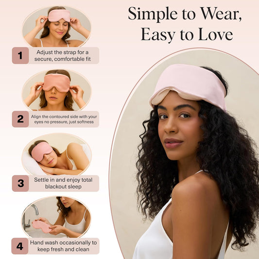 Contour Pillow Eye Mask for Sleep